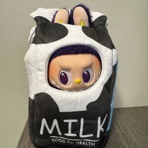 Labubu Clothes Pouch holder Milk Carton